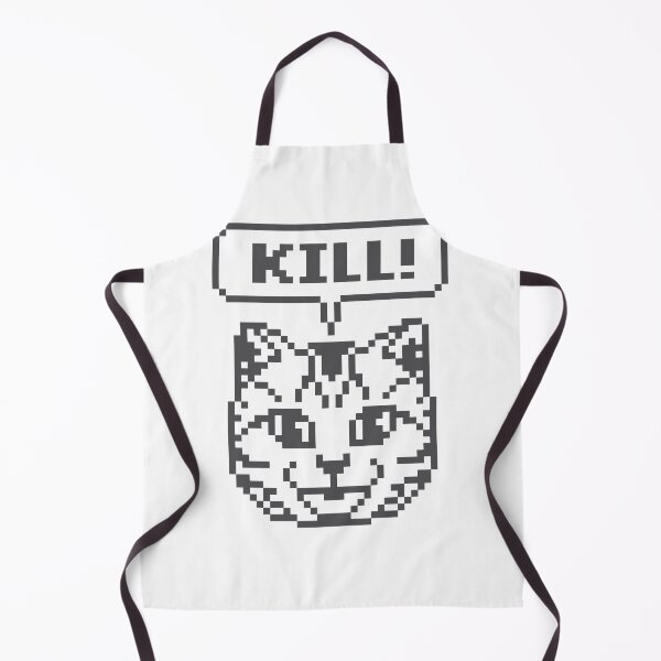 Item preview, Jeane No More Heroes Cat Dark Gray designed and sold by DiamondAbrasi.