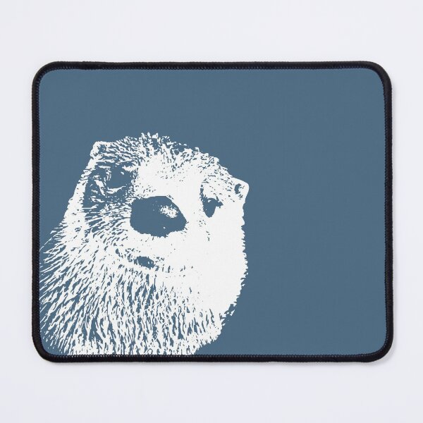 Nordamerikanisches Flussotter-Design Mauspad