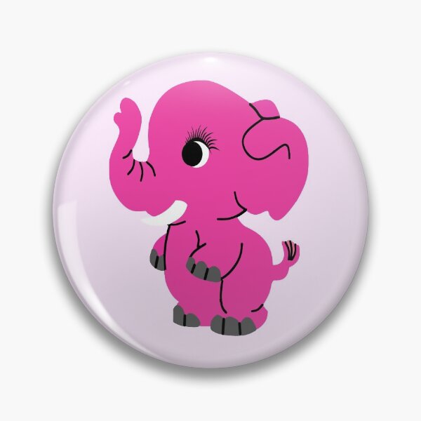 Item preview, Cute Pink Baby Elephant designed and sold by Trace1234.