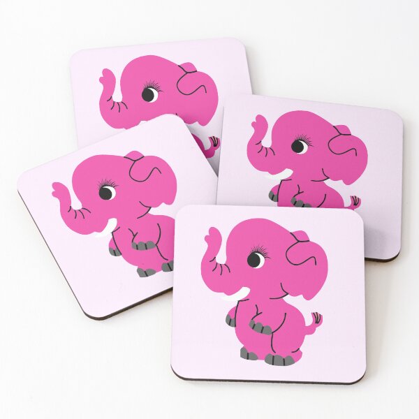 Item preview, Cute Pink Baby Elephant designed and sold by Trace1234.