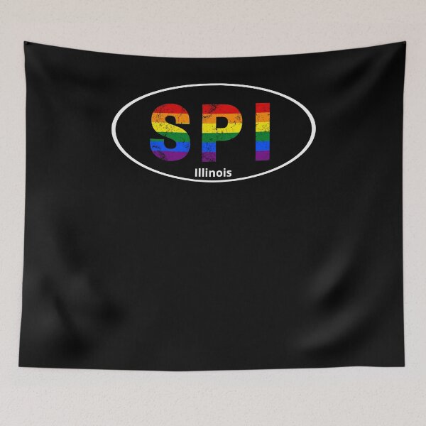 Item preview, Springfield Illinois Rainbow Pride designed and sold by ShowMePride.