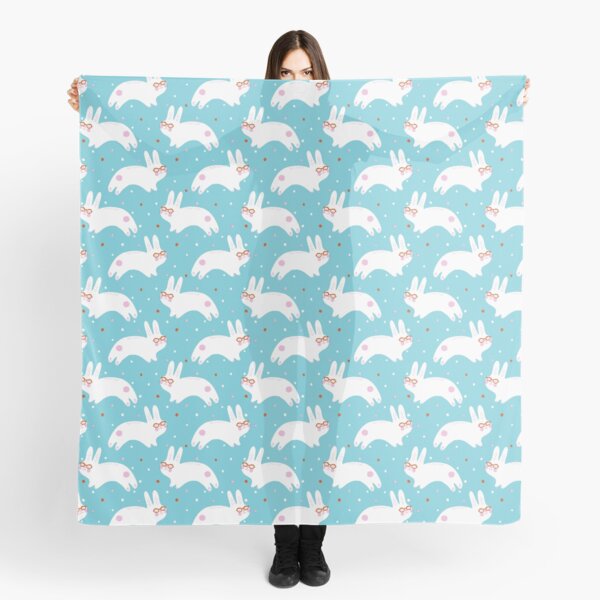 Bunnies with Glasses Scarf