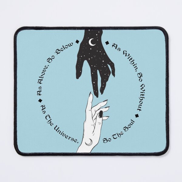 Item preview, As Above, So Below (Light Blue) designed and sold by christineiris.