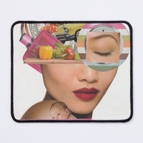 Item preview, Unique Creative Art Collage¨Just Wondering¨. designed and sold by Artsymirveras.