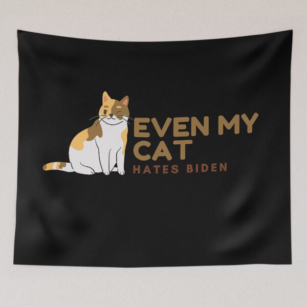 Item preview,  Even my cat hates Biden | Even my cat hates Biden design designed and sold by ExpertSayeed.