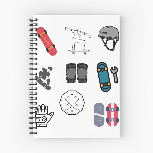 Item preview, Skateboard pack sticker - Skateboard protection designed and sold by Coczzi.