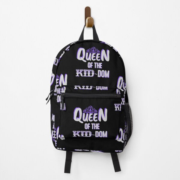 Item preview, Queen Of The Kid-Dom Mom Grey/Purple Edition designed and sold by Vibbin4Life33.