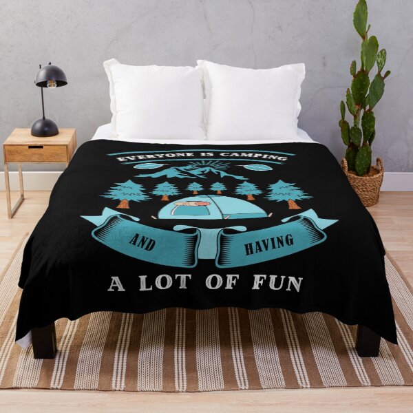 Item preview, Everyone Is Camping And Having A Lot Of Fun designed and sold by Prince - Bestseller ★★★★★.