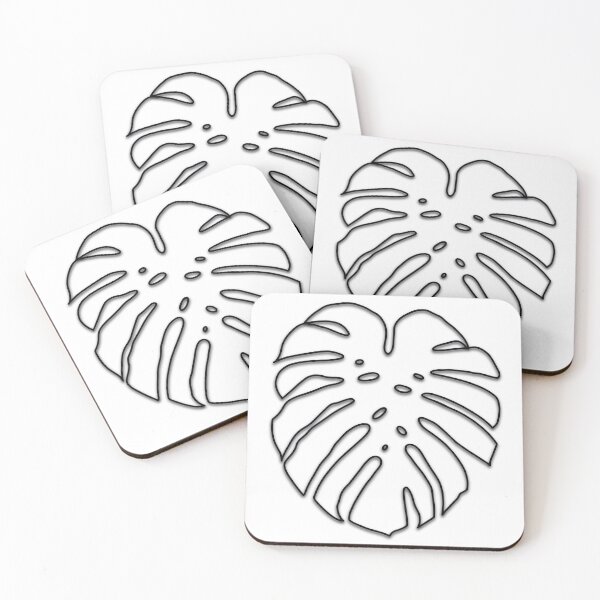 Item preview, Simple Monstera Houseplant Leaf Line Drawing designed and sold by makesbymiss.
