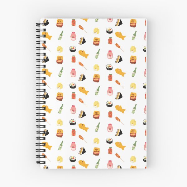 Item preview, Korean Snack Pattern - Kimchi, Soju, Kimbap, Ramen, etc. Cute designed and sold by EspyDesignCo.
