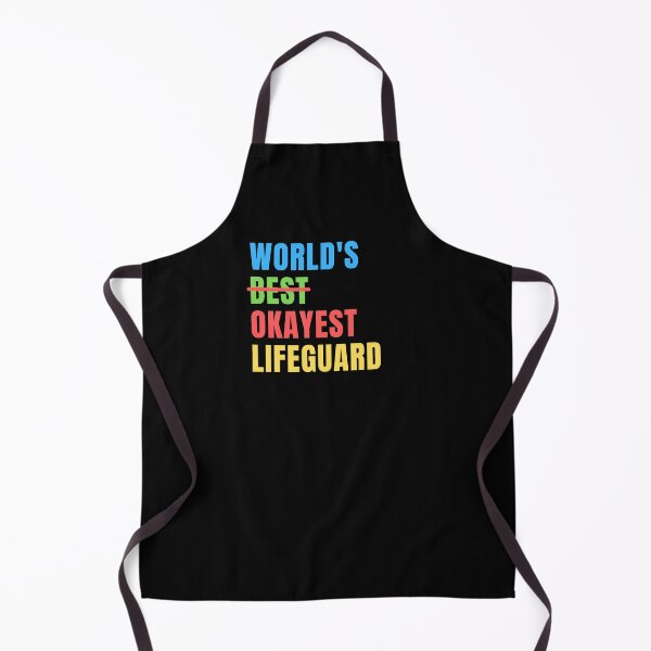 Item preview, World's Okayest Lifeguard Funny Appreciation designed and sold by geniusshirtsss.