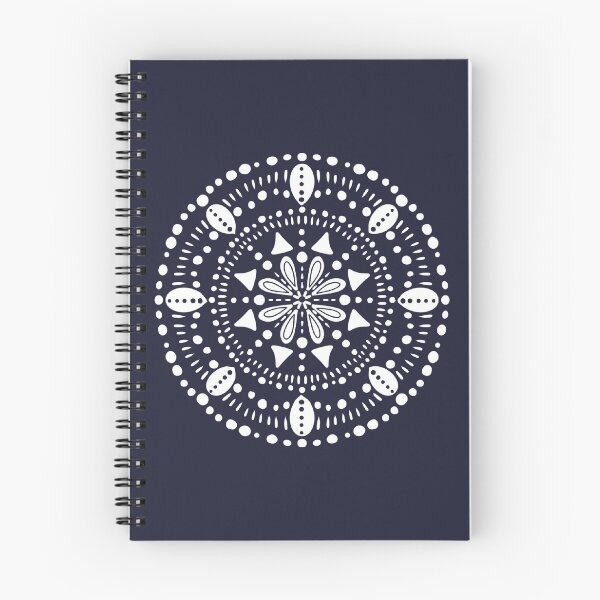 Item preview, Blue and white mandala designed and sold by Zendays.
