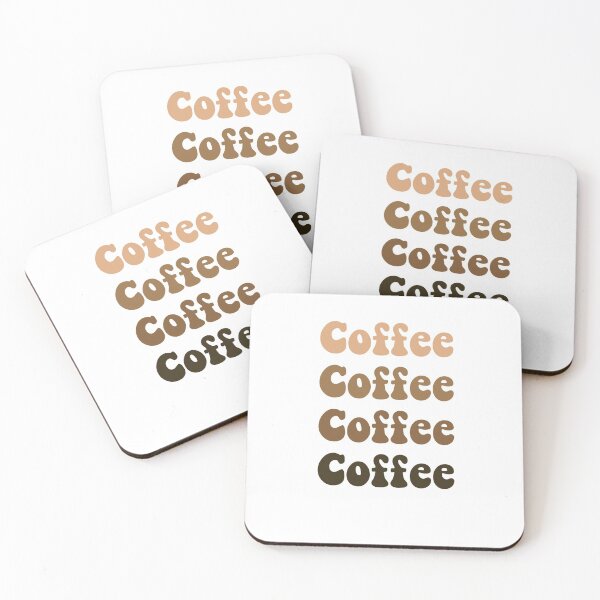 Item preview, Coffee Ombré Sticker Design - Sweet Fern Sticker Co. designed and sold by autumnallen15.