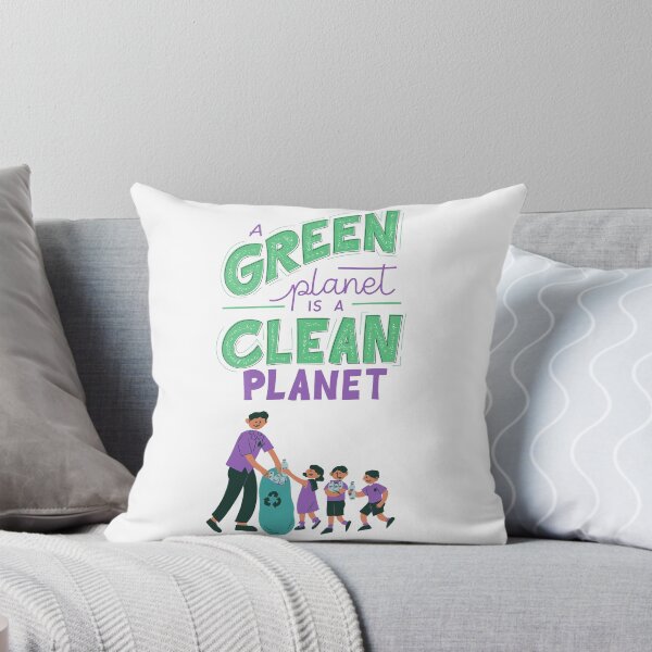 Item preview, A green planet is a clean planet! designed and sold by AdvanceDesign.