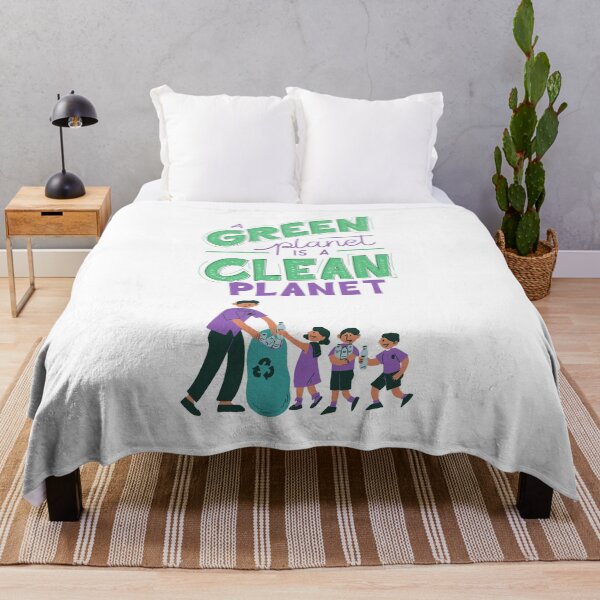 Item preview, A green planet is a clean planet! designed and sold by AdvanceDesign.