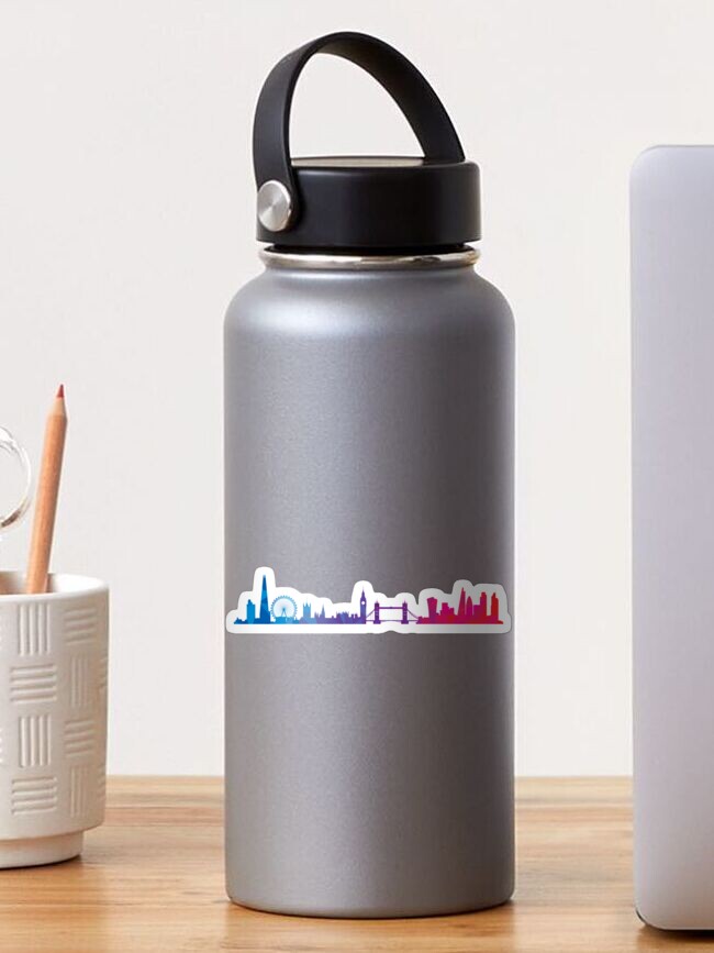 Thumbnail 1 of 3, Sticker, London skyline designed and sold by maximgertsen.