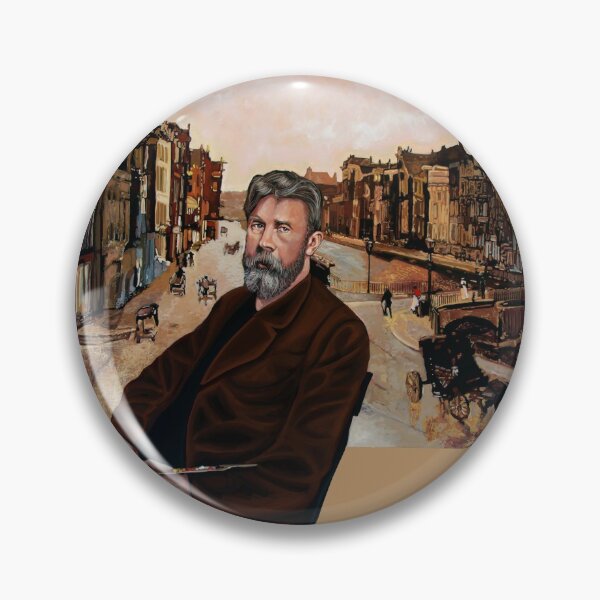 Item preview, Amsterdam by Breitner Painting designed and sold by PaulMeijering.
