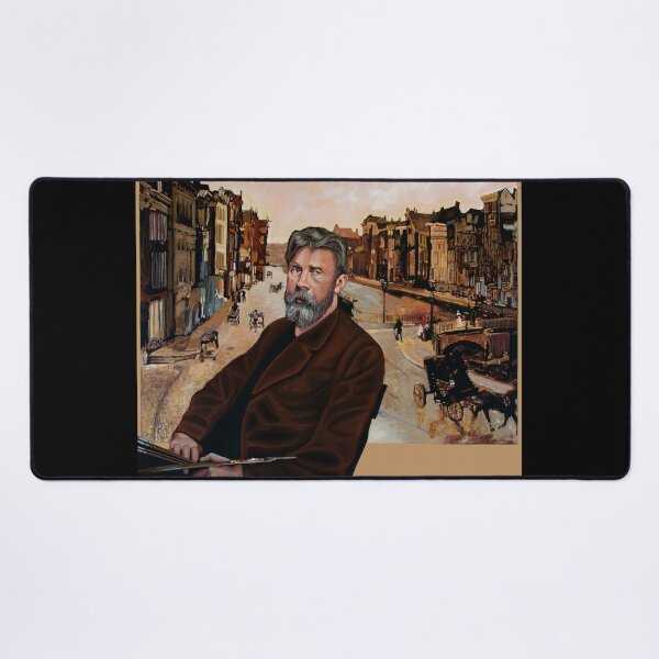 Item preview, Amsterdam by Breitner Painting designed and sold by PaulMeijering.