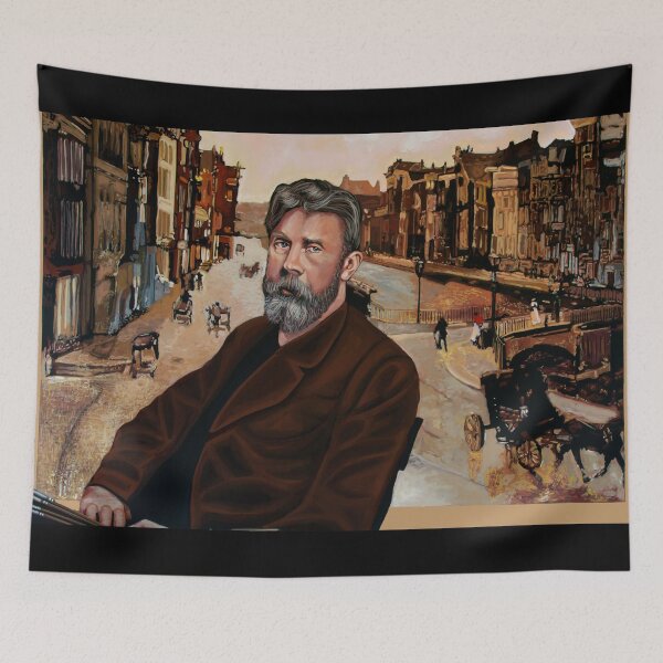 Item preview, Amsterdam by Breitner Painting designed and sold by PaulMeijering.