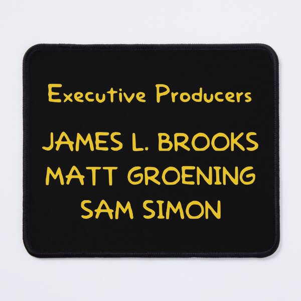 Item preview, Simpson's Executive Producers designed and sold by Free-Cat.