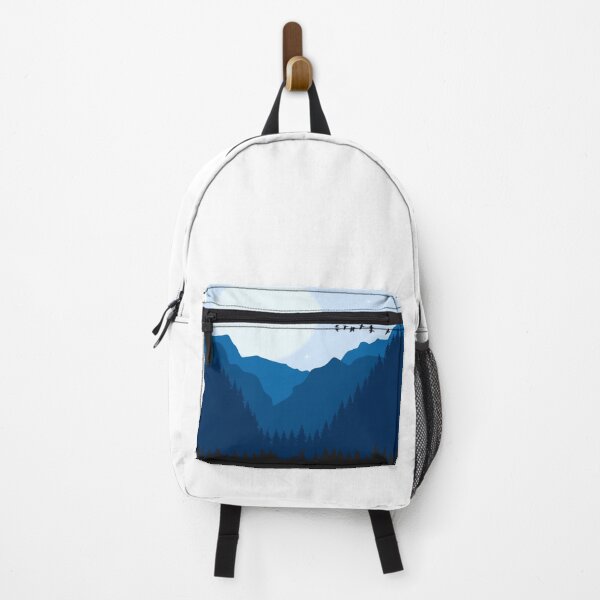 Blue Forest and Wildlife Backpack