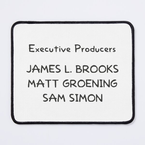 Item preview, Simpson's Executive Producers designed and sold by Free-Cat.