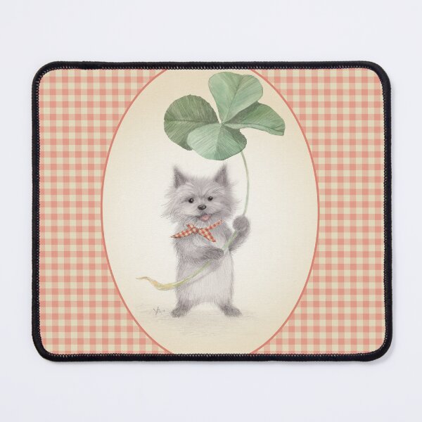 Item preview, Lucky Clover Cairn Terrier designed and sold by CrickettGrrrl.