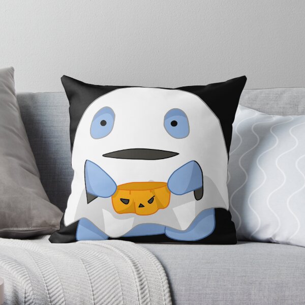 Halloween Spooky Quaggan Throw Pillow