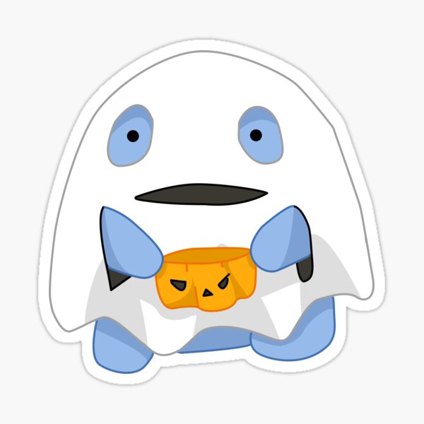 Halloween Spooky Quaggan Sticker