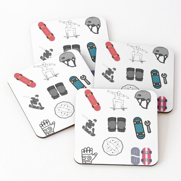 Item preview, Skateboard pack sticker - Skateboard protection designed and sold by Coczzi.