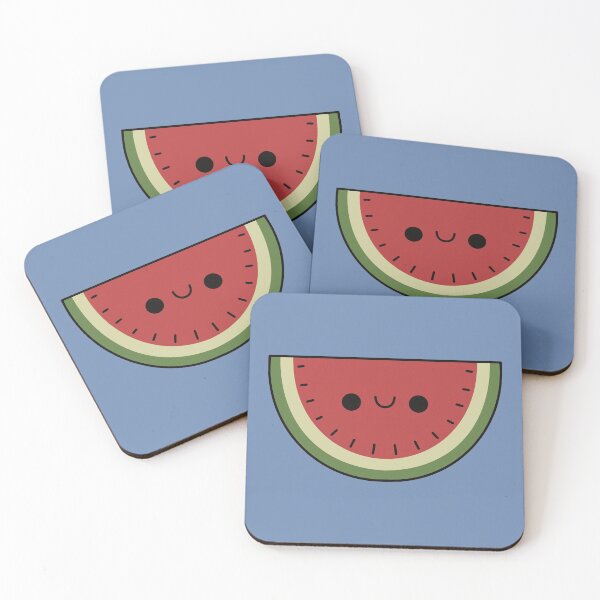 Item preview, Cute Watermelon - Kawaii Watermelon designed and sold by KawaiiByDice.