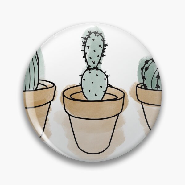 Item preview, Colorful Cactus Line Drawing designed and sold by makesbymiss.