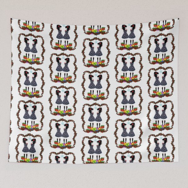 Item preview, Lolita Whovian twins do Christmas designed and sold by BURPdesigns.