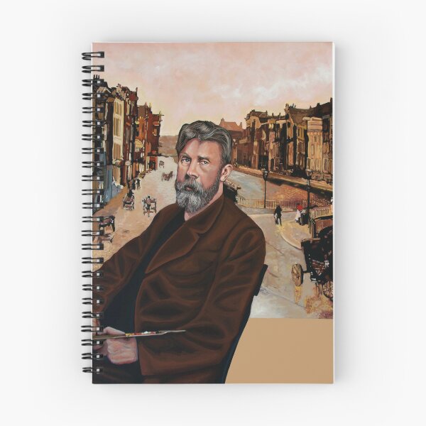 Item preview, Amsterdam by Breitner Painting designed and sold by PaulMeijering.