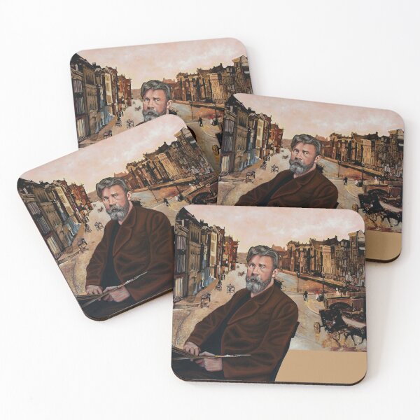 Item preview, Amsterdam by Breitner Painting designed and sold by PaulMeijering.
