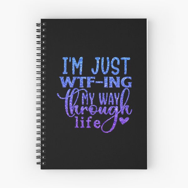 Item preview, I'm just WTF-ing my way through life designed and sold by PeachesMommy.