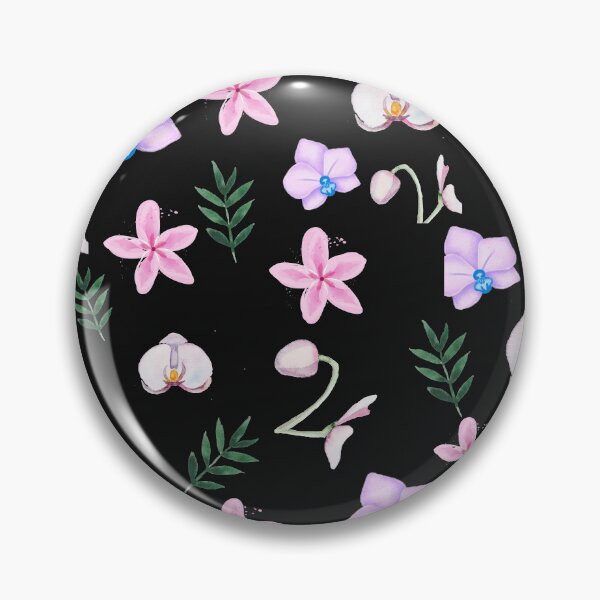 Item preview, Flowered pattern with a green spring designed and sold by Analee & K.