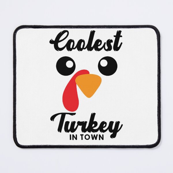 Item preview, coolest turkey in town-funny thanksgiving outfits gift designed and sold by NiceSpot.