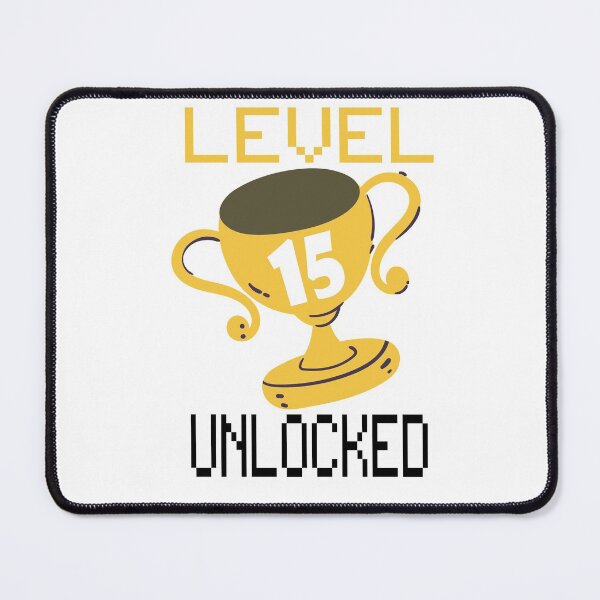Item preview, Level 15 Unlocked Video Gamer 15 Year Old 15th Birthday Gift designed and sold by shirtscom.