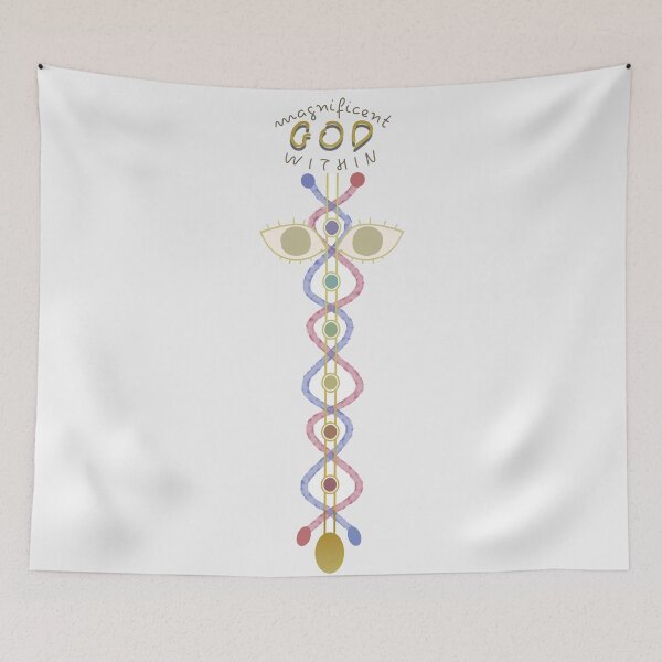 Item preview, Nadi Chakra God Within - Ida Pingala Shushumna designed and sold by ViewerEqualsPhoton.