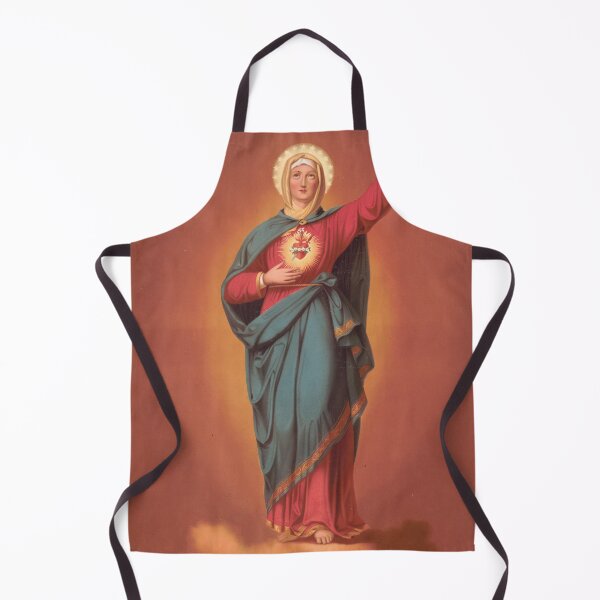 Item preview, Virgin Mary with heart emblem designed and sold by marcilio.