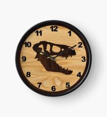 Hölzerne Dinosaurier Uhr Uhr