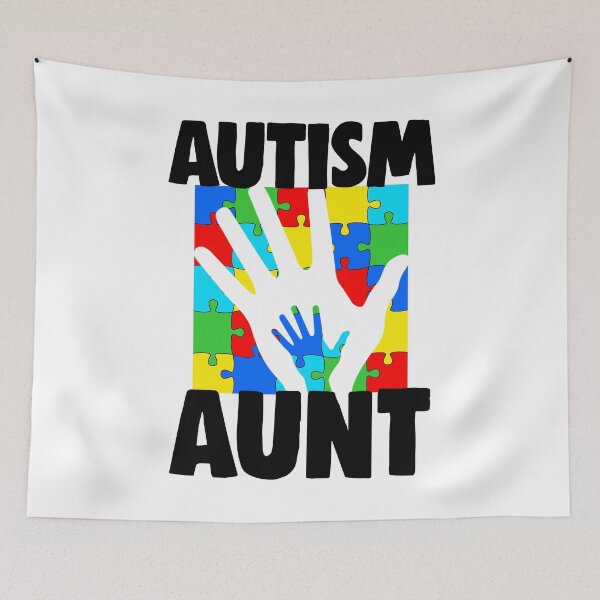 Item preview, Autism Aunt  designed and sold by Bendthetrend.