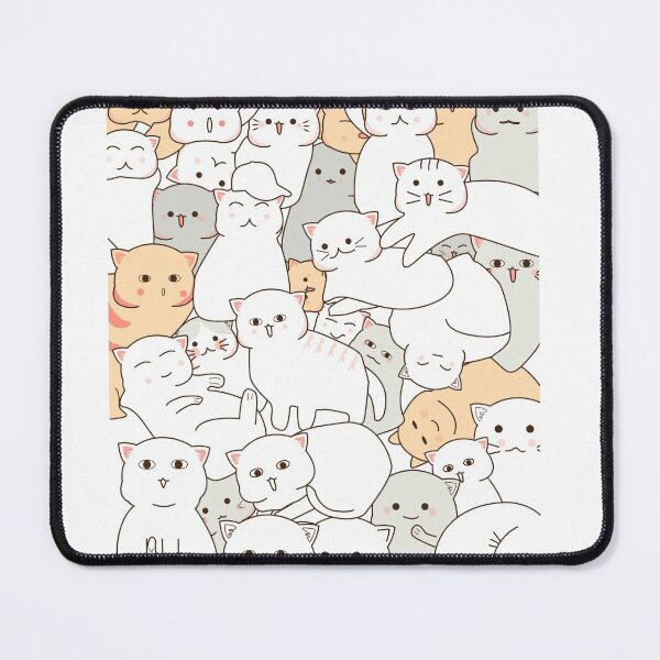 Item preview, peach cat in a single frame art designed and sold by zamzom.