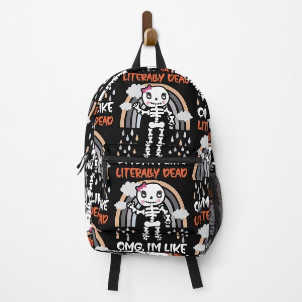 Item preview, OMG I'm Like Literally Dead Funny Halloween Graphic Skeleton designed and sold by andregiftshopzz.