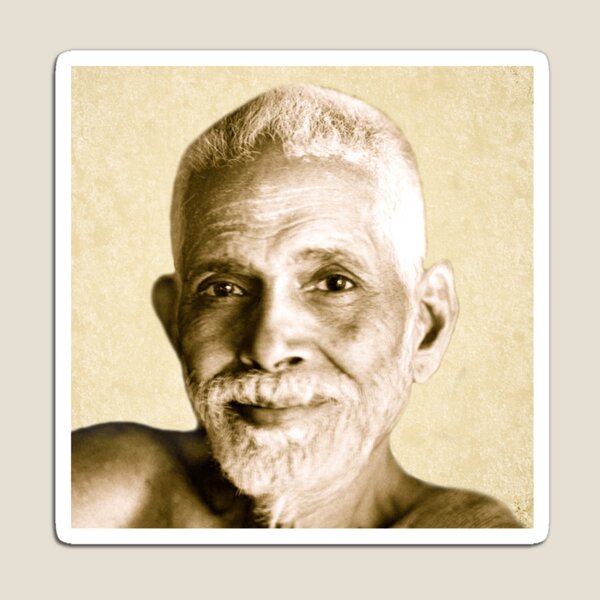Item preview, Ramana Maharshi Reminder designed and sold by Finn Meier.