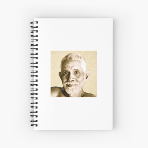 Ramana Maharshi Reminder Spiral Notebook