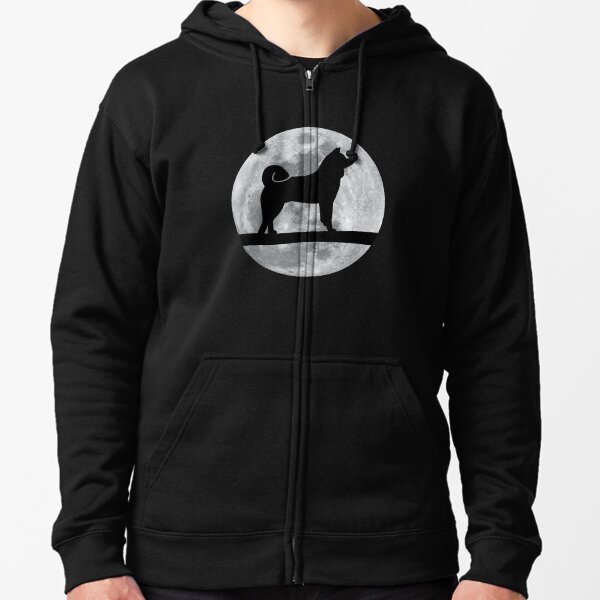 Item preview, Akita Dog Night Moon akita inu Lover designed and sold by alaechamlal.