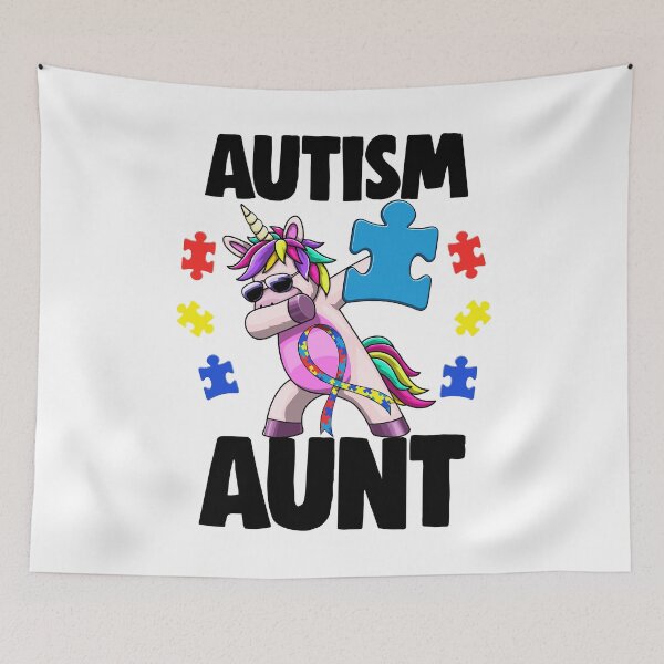 Item preview, Autism Aunt  designed and sold by Bendthetrend.