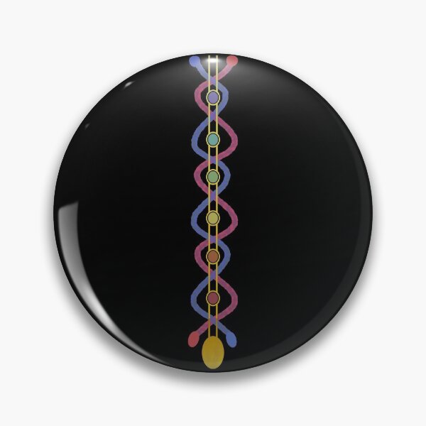 Item preview, Nadi Chakra Kundalini - Ida Pingala Shushumna designed and sold by ViewerEqualsPhoton.